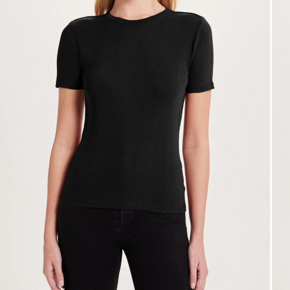 Goldie Black Short Sleeve Tee